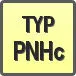 Piktogram - Typ: PNHc